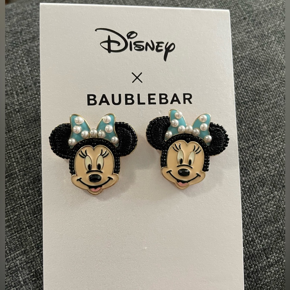 DisneyXBauble Bar Minnie Earrings